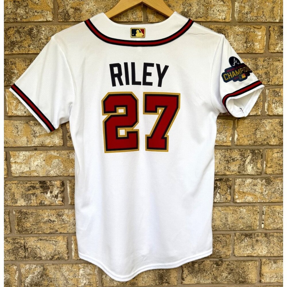 NWT NEW YOUTH BOYS SIZE S Nike Cleveland Guardians White Jersey Nike baseball $6
